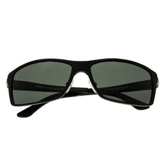 Breed Kaskade Aluminium Polarized Sunglasses - Black/Black