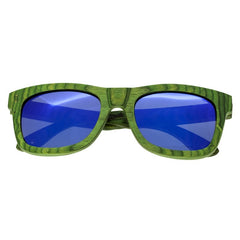 Spectrum Slater Wood Polarized Sunglasses - Green/Blue