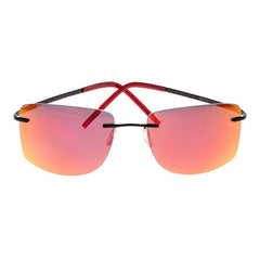 Breed Aero Polarized Sunglasses -Black/Red-Yellow