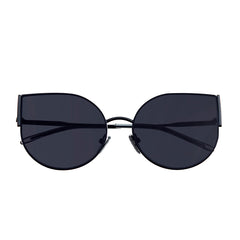 Bertha Logan Polarized Sunglasses - Black/Black