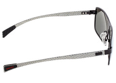 Breed Finlay Titanium Polarized Sunglasses - Black/Black