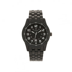 Elevon Garrison Bracelet Watch w/Date - Black