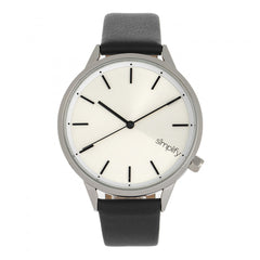 Simplify The 6700 Series Watch -  Black/Silver