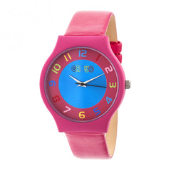 Crayo Jubilee Strap Watch - Hot Pink