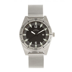 Elevon Jeppesen Bracelet Watch w/Date - Silver
