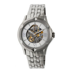 Reign Dantes Automatic Skeleton Dial Bracelet Watch - Silver