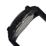 Breed Vin Dual-Time-Zone Swiss Quartz Men's Watch-Black/White BRD9003