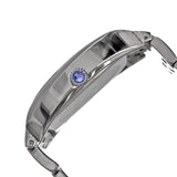 Bertha Anastasia Ladies Bracelet Watch w/Date - Silver/Black BTHBR1302