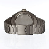 Bull Titanium Hereford Men's Swiss Bracelet Watch - Black BULHR002