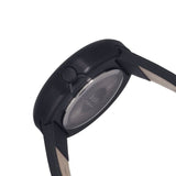 Simplify The 1200 Leather-Band Unisex Watch - Black SIM1207