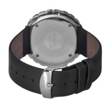 Simplify The 2100 Leather-Band Ladies Watch w/Date - Silver/Black SIM2102