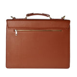 Hero Briefcase Eisenhower Series 275brn Better Than Leather HROB275BRN