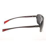 Breed Atmosphere Titanium and Carbon Fiber Polarized Sunglasses -Gunmetal/Black BSG004GM