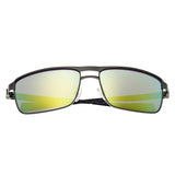Breed Taurus Titanium and Carbon Fiber Polarized Sunglasses - Silver/Gold BSG005SR