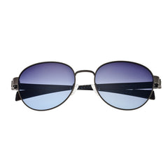 Breed Volta Titanium and Carbon Fiber Polarized Sunglasses - Gunmetal/Blue