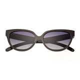 Bertha Taylor Buffalo-Horn Polarized Sunglasses - Black/Black BRSBR001B