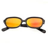 Bertha Harley Buffalo-Horn Polarized Sunglasses - Black/Gold BRSBR004B