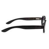 Bertha Laurel Buffalo-Horn Polarized Sunglasses - Black/Black BRSBR006B