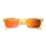 Bertha Zoe Buffalo-Horn Polarized Sunglasses - Honey/Gold BRSBR008C