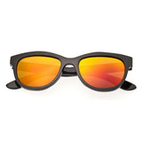 Bertha Carly Buffalo-Horn Polarized Sunglasses - Black/Gold BRSBR009B