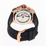 Reign Zhu Automatic Watch w/Magnified Date - Rose Gold/Black REIRN3004