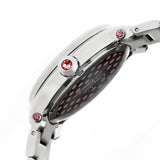 Sophie & Freda Siena Ladies Bracelet Watch - Silver/Purple SAFSF2601