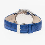 Sophie & Freda Toronto Leather-Band Ladies Watch - Silver/Blue SAFSF2803