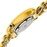 Sophie and Freda Charleston Mother-of-Pearl Swiss Bracelet Watch - Gold/Black SAFSF3103