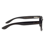 Bertha Carly Buffalo-Horn Polarized Sunglasses - Black/Green BRSBR009BG
