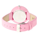 Crayo Easy Leather-Band Unisex Watch w/ Date - Pink CRACR2408