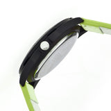 Crayo Fun Leather-Band Unisex Watch - Lime CRACR2506