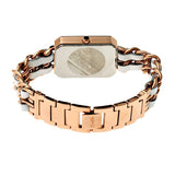 Bertha Eleanor Ladies Swiss Bracelet Watch - Rose Gold/Black BTHBR5906