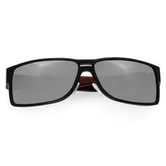 Breed Stratus Aluminium Polarized Sunglasses - Black/Silver