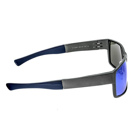 Breed Stratus Aluminium Polarized Sunglasses - Gunmetal/Green BSG010SR