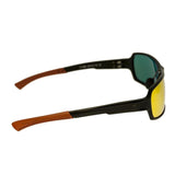 Breed Cosmos Aluminium Polarized Sunglasses - Black/Red-Yellow BSG013BK