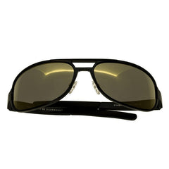 Breed Xander Aluminium Polarized Sunglasses - Black/Gold
