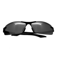 Breed Lynx Aluminium Polarized Sunglasses - Black/Silver