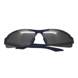 Breed Lynx Aluminium Polarized Sunglasses - Blue/Silver BSG015BL