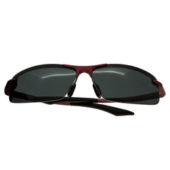 Breed Lynx Aluminium Polarized Sunglasses - Red/Black BSG015RD