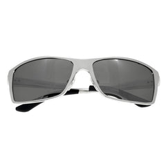 Breed Kaskade Aluminium Polarized Sunglasses - Silver/Silver BSG016SR