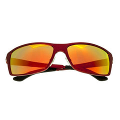 Breed Kaskade Aluminium Polarized Sunglasses - Red/Red-Yellow BSG016RD