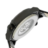 Reign Thanos Automatic Leather-Band Watch - Black/White REIRN2102