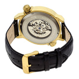 Reign Thanos Automatic Leather-Band Watch - Gold/White REIRN2106