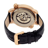 Reign Thanos Automatic Leather-Band Watch - Rose Gold/Black REIRN2107