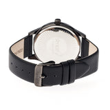 Simplify The 2400 Leather-Band Unisex Watch - Black SIM2404