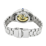 Empress Godiva Automatic MOP Bracelet Watch - Silver/Black EMPEM1102