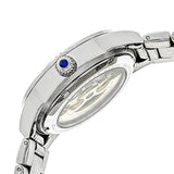 Empress Godiva Automatic MOP Bracelet Watch - Silver/Black EMPEM1102