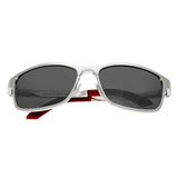 Breed Hydra Aluminium Polarized Sunglasses - Silver/Silver BSG022SR