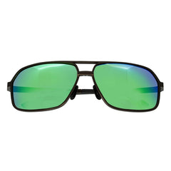 Breed Fornax Aluminium Polarized Sunglasses - Brown/Blue-Green BSG023BN