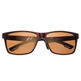 Breed Pyxis Titanium Polarized Sunglasses - Brown/Brown BSG024BN